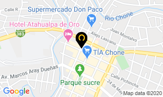 Mapa de Almacenes Donde Victor´s en Chone