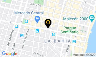 Mapa de Almacenes Gloria en Guayaquil