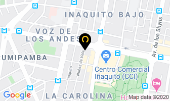 Mapa de Almacenes Japon en Quito