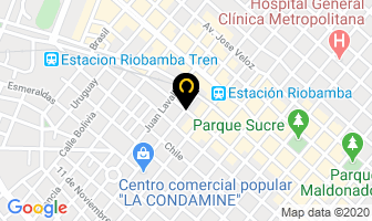 Mapa de Almacenes Leon en Riobamba
