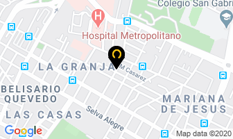 Mapa de Almeida Hidalgo Vinicio Dr. en Quito