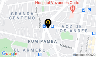 Mapa de Almeida TerÁn en Quito