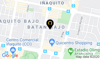 Mapa de Alquiler De Equipos Informaticos Inforsys en Quito