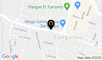 Mapa de Alquiler De Toldos Y Vajillas en Sangolquí