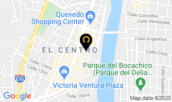 Mapa de Alvidrios en Quevedo
