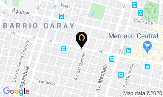 Mapa de Amorticentro en Guayaquil