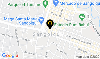 Mapa de Amseal en Sangolquí