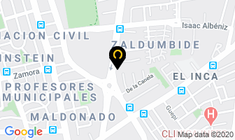 Mapa de Amsir Repuestos Automotrices en Quito