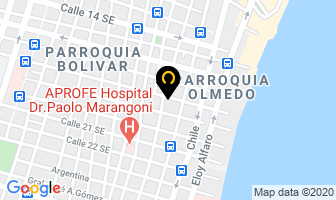 Mapa de Analista De Sistema Diseño Sitio Web en Guayaquil