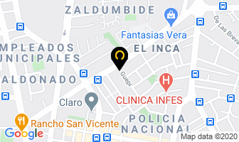 Mapa de Andinox S.a. en Quito