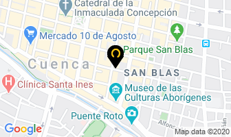 Mapa de Angel S Empanadas Chilenas Y Burritos en Cuenca