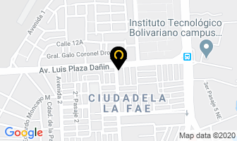 Mapa de Antiguedades Cornejo en Guayaquil