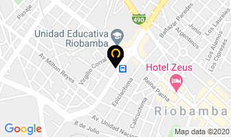 Mapa de Apart Hotel Homboldt en Riobamba