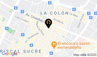 Mapa de Apartamentos Calima en Quito