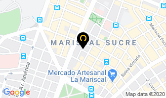 Mapa de Apartamentos Mariscal en Quito