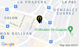 Mapa de Apartamentos "bryan" en Quito