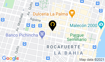 Mapa de Arango Gonzalez Francisco Tec. en Guayaquil