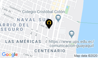 Mapa de Aray Representaciones S.a. en Guayaquil