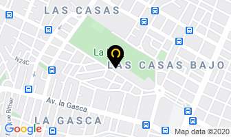 Mapa de Arcoiris Producciones en Quito