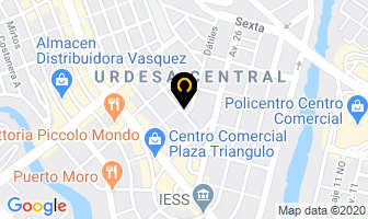 Mapa de Arenas Lange Edith Md. en Guayaquil