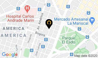 Mapa de Arquitecto Renan Mora Alban en Quito