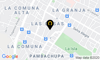 Mapa de Arquitectura Macas en Quito