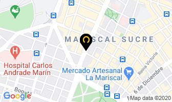 Mapa de Art & Pins Grabaciones en Quito