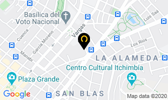 Mapa de Arte En Tela en Quito