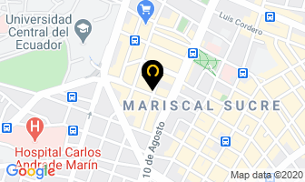 Mapa de Arte J. Rafael en Quito