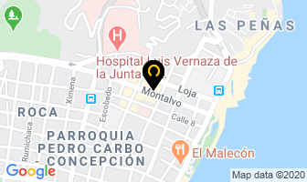 Mapa de Artesanias Charito en Guayaquil