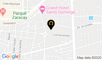 Mapa de Artesanias Tsachila en Santo Domingo