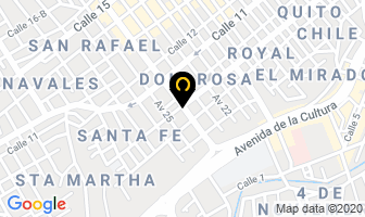 Mapa de Asadero Solo Futbol en Manta