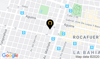 Mapa de Asilo Bien Publico en Guayaquil