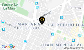 Mapa de Asodina Productos QuÍmicos en Quito