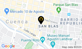 Mapa de Astrologo Naturopata Marlon Bravo en Cuenca