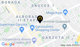 Mapa de Atlantis Rock & Pop Bar en Guayaquil