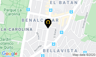 Mapa de Audiovital Cia. Ltda. en Quito