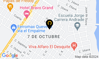 Mapa de Auditribcont Luis Garcia Macias en Quevedo