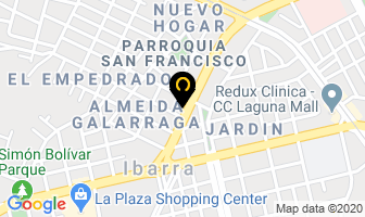 Mapa de Auto Servicio Eléctrico en Ibarra