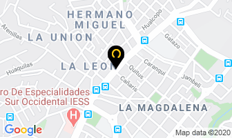 Mapa de Auto Servicio La Unica en Quito