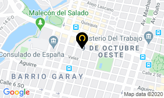 Mapa de Autocosta en Guayaquil