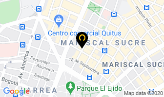 Mapa de AutomÓvil Americano en Quito