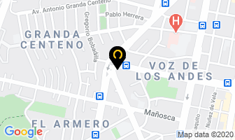 Mapa de Automotores Andina S.a. en Quito
