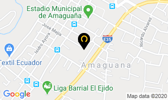 Mapa de Automotriz Amaguaña en Quito