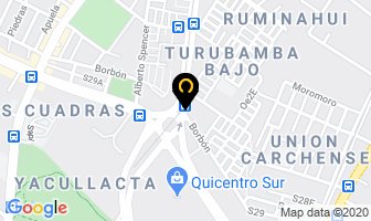 Mapa de Autopartes Solo Chevrolet en Quito