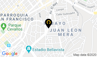 Mapa de Autorepuestos Universal Importaciones en Ambato