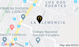 Mapa de Autos Chocados en Quito