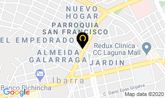 Mapa de Autoservicios Motovalle en Ibarra