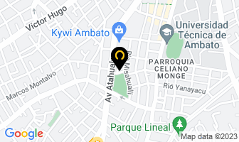 Mapa de Autotech Ingeniería Automotriz en Ambato