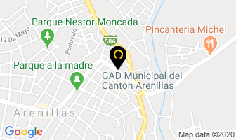 Mapa de Axcell Net - Tu Cyber Internet en Arenillas